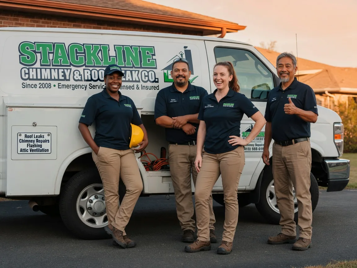 Chimney flashing repair company in Johnstown, NE